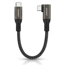 240W Short USB C Cable 0.3ft