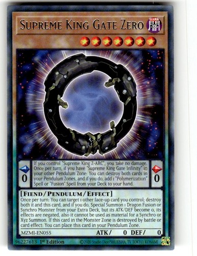Yugioh supreme king gate zero - king,