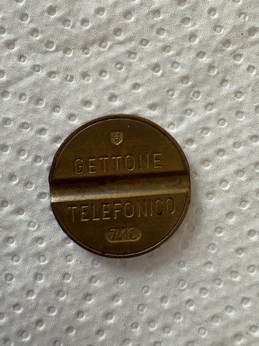 Gettone telefonico csm 7410 - gettone,