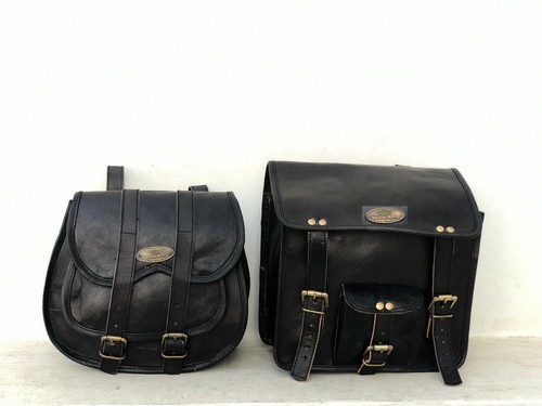 Bull nero pelle moto sella - bull,