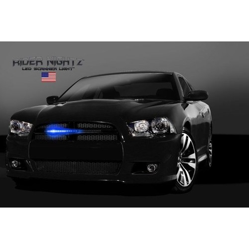 Led scanner supercar blu - scanner,