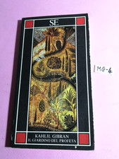 LIBRO KAHLIL GIBRAN -IL GIARDINO DEL PROFETA -ED. SE 1986(INGLESE E ITALIANO)