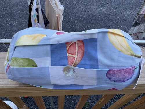 Sacco collo vintage cuscino