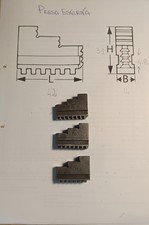 Griffe presa esterna mandrino autocentrante tornio