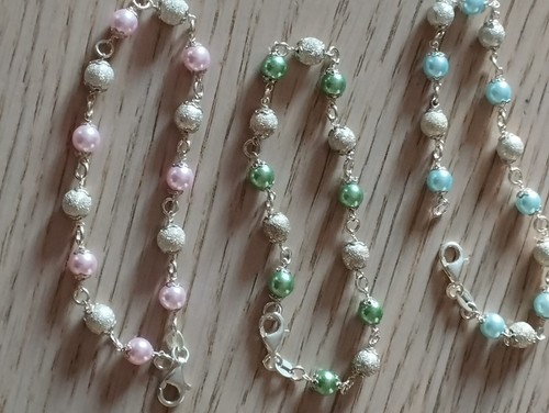 Tris bracciale argento - bracciale, in