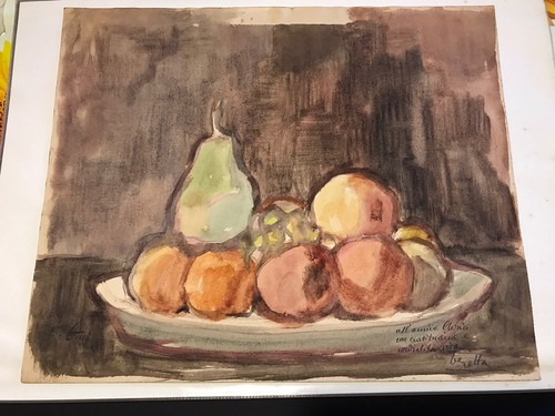 Antico dipinto anni - anni, ‘40