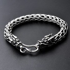 Bracciale uomo argento