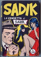 [620] SADIK ed. Antares 1965 Serie Gialla n. 8 stato Edicola