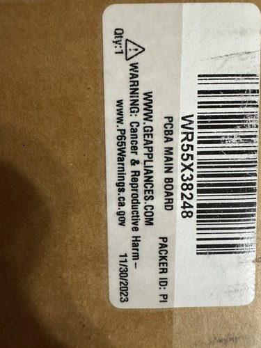Wr55x38248 new genuine oem - wr55x38248,