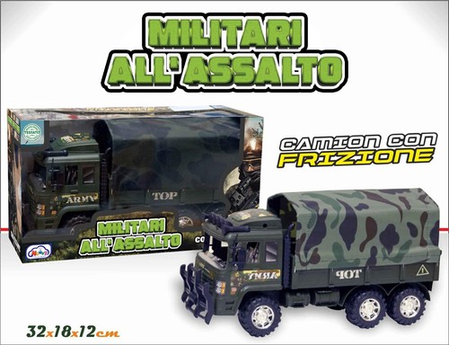 Camion militare all assalto - camion, all’assalto