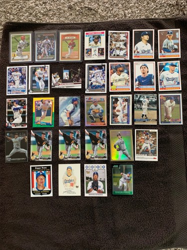 Lotto carte dodgers - 31, l.a.