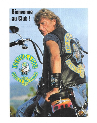 Rare flyer johnny hallyday - flyer,