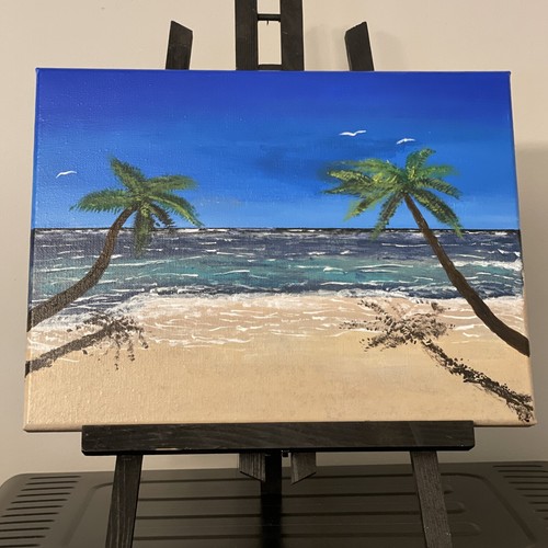 Quadro acrilico tropicale