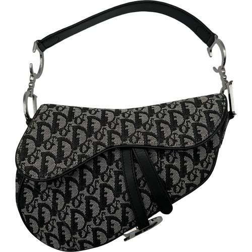 Dior saddle black - black, canvas