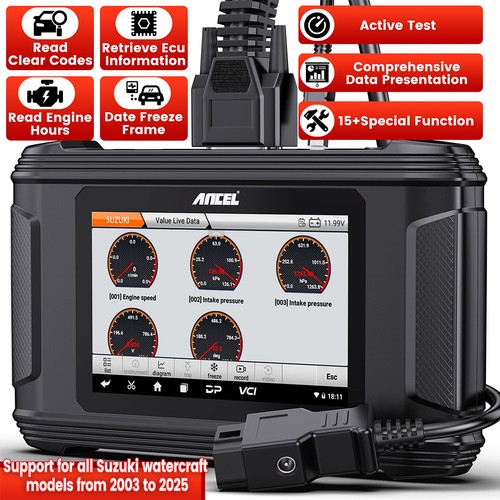 Ancel mr500 marine diagnostic - marine,