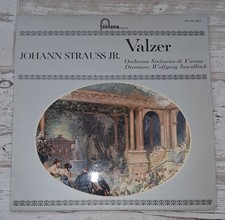 LP DISCO VINILE 33 GIRI JOHANN STRAUSS JR. VALZER FONTANA ARGENTO