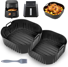 2 Pezzi Teglie Silicone per