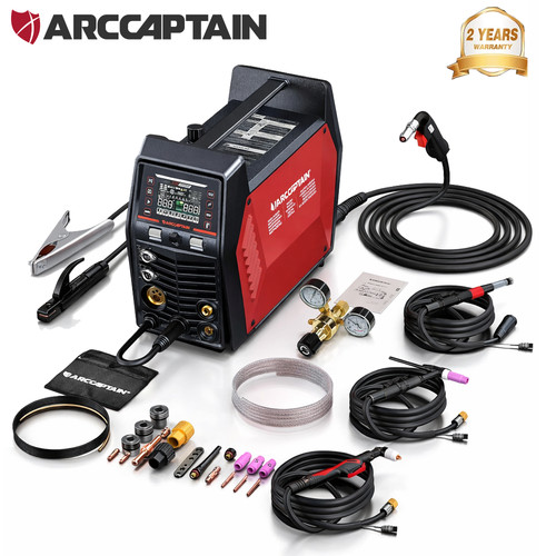 Arccaptain mig205mp 1 - arccaptain, 9-in-1