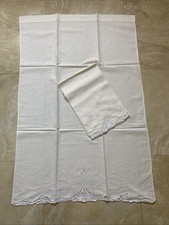 Coppia di asciugamani in lino