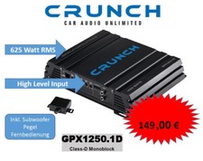 Crunch GPX1250.1D Classe D