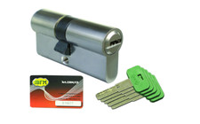 Cilindro Europeo IBFM varie misure 5 chiavi + vite fissaggio+ carta di proprietà