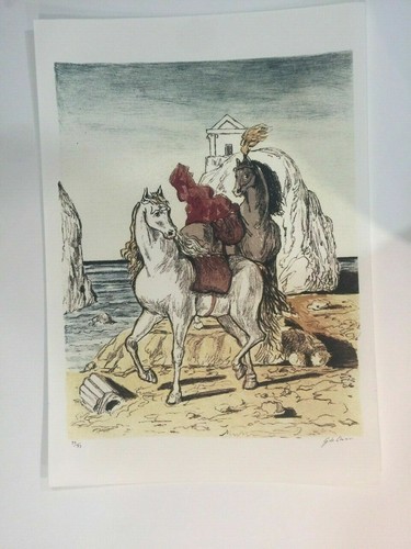 Giorgio chirico litografia - giorgio,