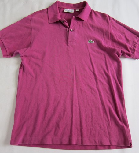 Polo lacoste viola - lacoste, manica