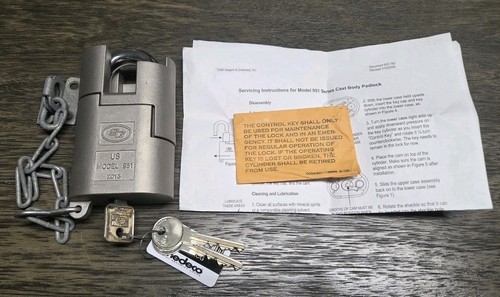 Nuovo lucchetto alta sicurezza - nuovo,