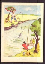 Cartolina Caricaturale - A chi il Diritto ?- Illustratore Modì - Non Viaggiata