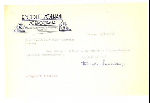1954 milano ercole sormani - 1954,