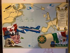 1992 Cartolina Columbus 92 Pattuglia Acrobatica Nazionale Annullo ROMA