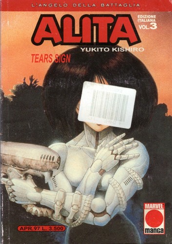 Fumetto planet manga alita - fumetto,