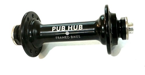 Front bike pub hub - front,