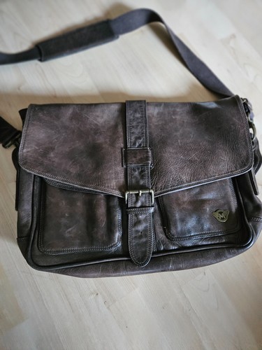 Borsa corriere pelle - da, in