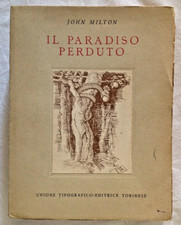 JOHN MILTON IL PARADISO PERDUTO 1960 UNIONE TIPOGRAFICO EDITRICE TORINESE