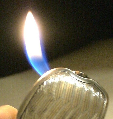 Briquet ancien silver match - silver,
