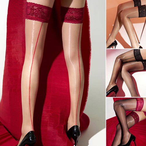 Calze donna lucide alte - ,