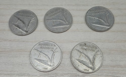 Lotto monete 10 - , lire