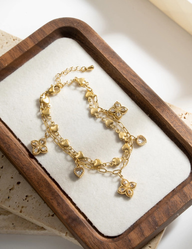 Bracciale doppio filo - , in