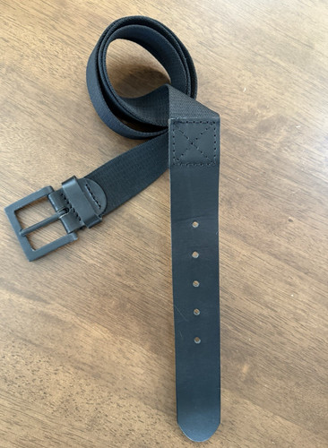 Cintura uomo nera - uomo, pelle