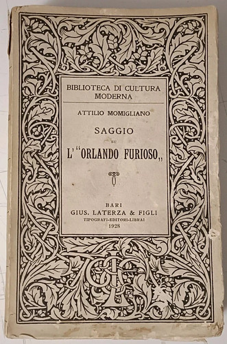 Momigliano saggio su l - a., l'