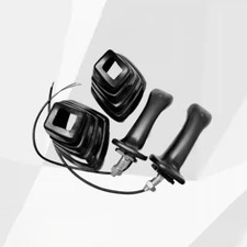 1 Paio 3+1 BOTTONI Vite O.D.:Maniglia joystick 12 mm adatta per escavatore YANMAR Vio75