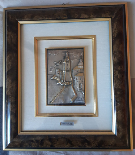 Quadro bassorilievo con - quadro,