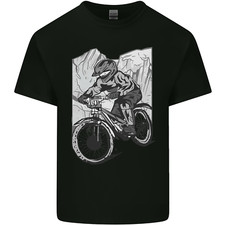 Downhill Mountain Biking DH Bike Cycling Mens Cotton T-Shirt Tee Top