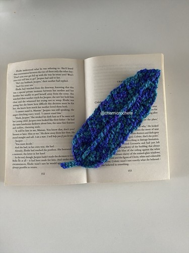 Crocheted bookmark - crocheted,