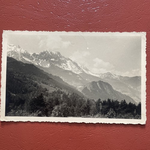 Paesaggio alpino vecchia - paesaggio,