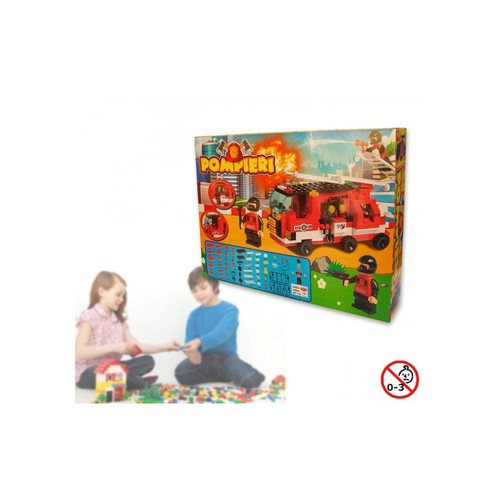 Playset costruzioni pomperi - costruzioni,