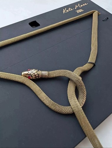 Cintura zara stampa - pelle, di
