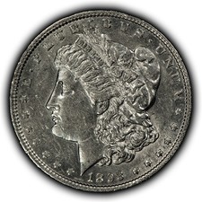 1893 $1 Morgan Silver Dollar -