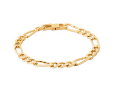 Bracciale A Maglia Figaro 6MM
